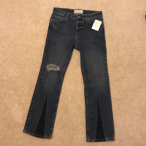 Free People Denim - Free People Straight Jeans